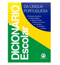 Dicionário Português Escolar Ortografia Nova Gramática Completo Dicionário