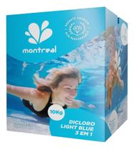 Dicloro Granulado Light Blue 10kg 3em1 Montreal Piscina