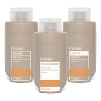 Dicolore Kit Completo Relaxer Pós Alisamento Shampoo+Condic.+Leave In