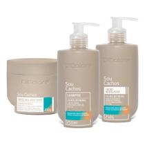 Dicolore Kit Sou Cachos Shampoo + Máscara + Creme Modelador