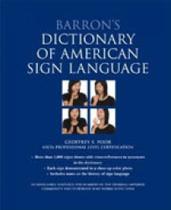 Dictionary of american sign language - BARRON'S EDUCATIONAL