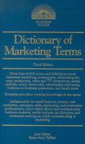 Dictionary of marketing terms - third edition