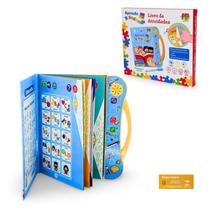 Didaticos Aprenda Brincando Livro de Atividades DM Toys Brinquedo Educativo Interativo Pedagogico