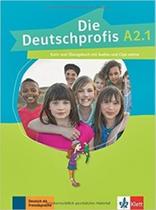 Die deutschprofis a2.1 kurs und übungsbuch mit audios und clips online