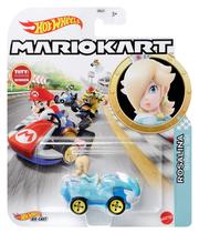 Diecast Car Hot Wheels Mario Kart Rosalina Aniversariante Diecast Car Hot Wheels Mario Kart Rosalina Aniversariante
