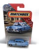 Diecast Car Matchbox 2019 MBX Rescue '51 Hudson Hornet azul-cinza Diecast Car Matchbox 2019 MBX Rescue '51 Hudson Hornet azul-cinza