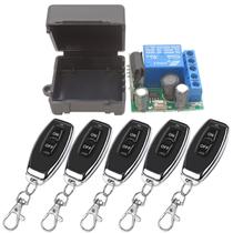 DieseRC Interruptor de controle remoto sem fio 433 MHz 5V-24V 1 canal DieseRC Interruptor de controle remoto sem fio 433 MHz 5V-24V 1 canal