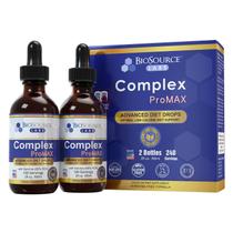 Diet Drops BioSource Labs Complex ProMax 60 ml (pacote com 2 frascos)