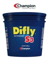 Difly s3 300g champion sal contra carrapato mosca do chifre