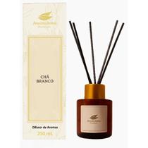 Difusor Ambiente 250ml Aromatizador Premium Amazônia Aromas Essencias:Chá Branco Difusor Ambiente 250ml Aromatizador Premium Amazônia Aromas Essencias:Chá Branco