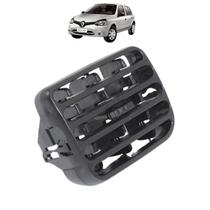 Difusor Ar Central Esquerdo Painel Clio 2000 01 02 03 04 Até 2016 Preto