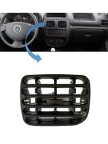Difusor Ar Central Esquerdo Preto Renault Clio 2000 2005 2016
