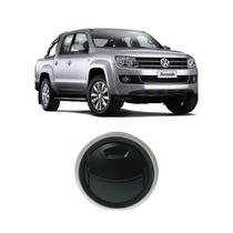 Difusor Ar Central/lateral Amarok 11 A 13 Preto C/ Aro Prata