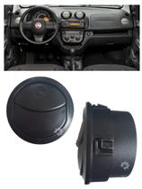 Difusor Ar Central Lateral Preto Novo Uno Fiorino 2010 15 2017