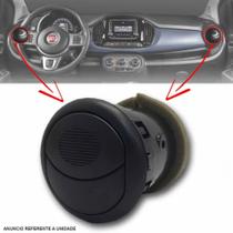 Difusor Ar Lateral Cinza Escuro Original Fiat Novo Uno 2015-2020