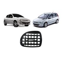 Difusor ar Lateral Direito e Central Esquerdo Peugeot 206 03/11 206SW 07/09 - Prata