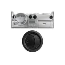 Difusor Ar Painel Central e Lateral Preto Aro Preto Fiesta 2008 a 2014