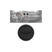 Difusor Ar Painel Central Preto Novo Uno 2010 a 2018 e Fiorino 2013 a 2018