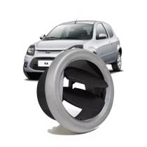 Difusor Ar Preto Ford Ka Hatch E Sedan 2008 a 2013 C/ Aro Prata Difusor Ar Preto Ford Ka Hatch E Sedan 2008 a 2013 C/ Aro Prata