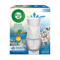 Difusor Aromas Elétrico Bom Ar Lírio Branco E Algodão 16ml