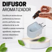 Difusor Aromatizador Elétrico Bivolt Plástico de Óleos Essencias Hiper Aroma