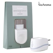 Difusor Aromatizador Elétrico de Ambiente Via Aroma Bivolt Tomada Difusor Aromatizador Elétrico de Ambiente Via Aroma Bivolt Tomada