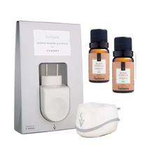 Difusor Aromatizador Elétrico de Ambiente Via Aroma Standard Com Duas Essências Black Vanilla Difusor Aromatizador Elétrico de Ambiente Via Aroma Standard Com Duas Essências Black Vanilla