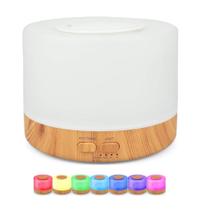 Difusor Aromatizador Umidificador de Ar 300 ml Ultrassônico Purificador Aroma Difusor Portátil Led 7 Cores