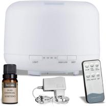 Difusor Aromatizador Umidificador Ultrassonico C/ Controle Remoto E 7 Cores LED 625