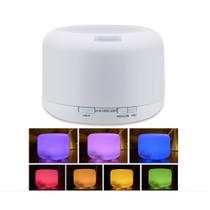 Difusor Aromatizador Umidificador Ultrassonico com Controle Remoto e 7 Cores LED 300ml