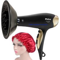 Difusor Bico Definidor De Cachos Para Secador De Cabelos Philco Gold Star Touca Anti Frizz Cetim