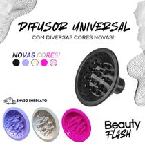 Difusor Cachos Universal Color Trissé Acessórios Para Secador Taiff Vários Modelos Cabelos Cacheados