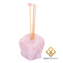 Difusor Cristal Quartzo Rosa Pedra Natural Aromaterapia Difusor Cristal Quartzo Rosa Pedra Natural Aromaterapia