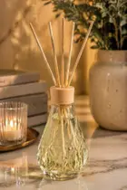 Difusor de Ambientes Pistache 100ml Aromatizador de Ambiente Varetas Perfume Suave Casa Decoração Frescor Duradouro
