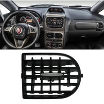 Difusor de ar central direito fiat idea 2013/... - c/ botão - prata Difusor de ar central direito fiat idea 2013/... - c/ botão - prata