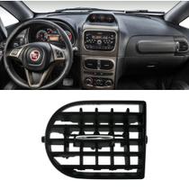 Difusor de ar central esquerdo fiat idea 2013/... - c/ botão - cromado Difusor de ar central esquerdo fiat idea 2013/... - c/ botão - cromado