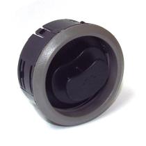 Difusor De Ar Central Lateral Cinza Claro Com Suporte Auto Quality Prisma celta Aqdf614