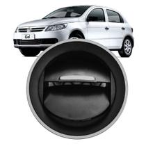 Difusor De Ar Gol G4 G5 G6 Voyage Saveiro - Aro Prata e Botão Prata