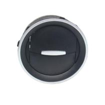 Difusor de ar gol/voyage/saveiro g4 06/14 - g5 08/12 - g6 13/16 central/lateral preto com aro prata