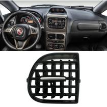 Difusor de ar lateral esquerdo fiat idea 2013/... - c/ botão cromado