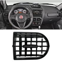 Difusor de ar lateral palio weekend/siena/strada 2013/... c/ botão - grafite - l.d.