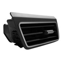Difusor de ar p/ gol voyage saveiro g7 botao filete prata - lado passageiro