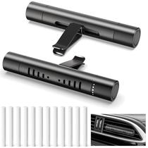 Difusor de Ar para Carro EORRZZY com Presilhas para Saída de Ar, Kit com 2 Unidades e 12 Bastões Difusor de Ar para Carro EORRZZY com Presilhas para Saída de Ar, Kit com 2 Unidades e 12 Bastões