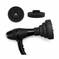 Difusor De Ar para Secador Em Silicone Adaptador Definidor de Cachos Retrátil Universal Difusor De Ar para Secador Em Silicone Adaptador Definidor de Cachos Retrátil Universal