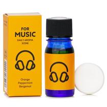 Difusor de aroma: cena diária de aroma para música com óleos essenciais