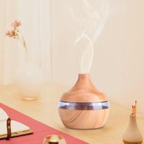 Difusor De Aroma Com Luzes Coloridas Para Relaxamento