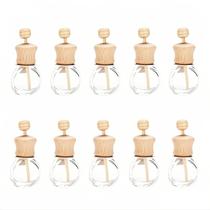Difusor de Aroma Doromy - Kit com 10 Frascos de Vidro para Carro 8 ml Difusor de Aroma Doromy - Kit com 10 Frascos de Vidro para Carro 8 ml