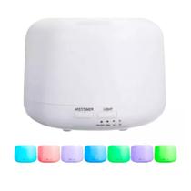 Difusor de Aroma e Umidificador USB com 7 Cores LED Difusor de Aroma e Umidificador USB com 7 Cores LED