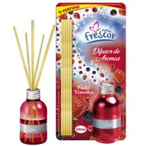 Difusor de Aromas com Varetas 100ml Novo Frescor Para Aromatizar Ambientes Sala Banheiro