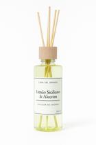 Difusor de Aromas com Varetas Limão Siciliano Alecrim 300ml Casa Del Grande